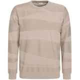 Gabbiano Trui Knitted Trui 615764 4445 Taupe Mannen Maat - S