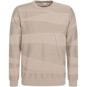 Gabbiano Trui Knitted Trui 615764 4445 Taupe Mannen Maat - S