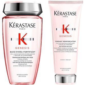 Kerastase Genesis Bain Hydra-fortifiant 250ml + Kerastase Genesis Fondant Renforcateur 200ml