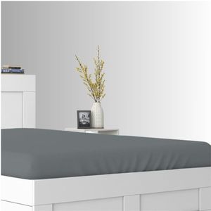 Terry Hoeslaken Kinderbed 60x120 cm - Antraciet - Nederlands Product