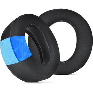 Allecto Plus - Vervangende Oorkussens met Koelgel voor Draadloze Headset - Geluidsisolatie - Zwart