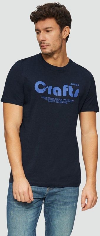 s.Oliver - T-Shirt - Casual - Jersey - Ronde Hals