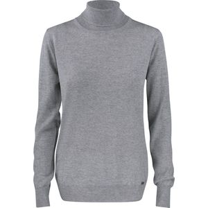 Cutter & Buck Kennewick Turtleneck Dames 355409 - Grijs Melange - M