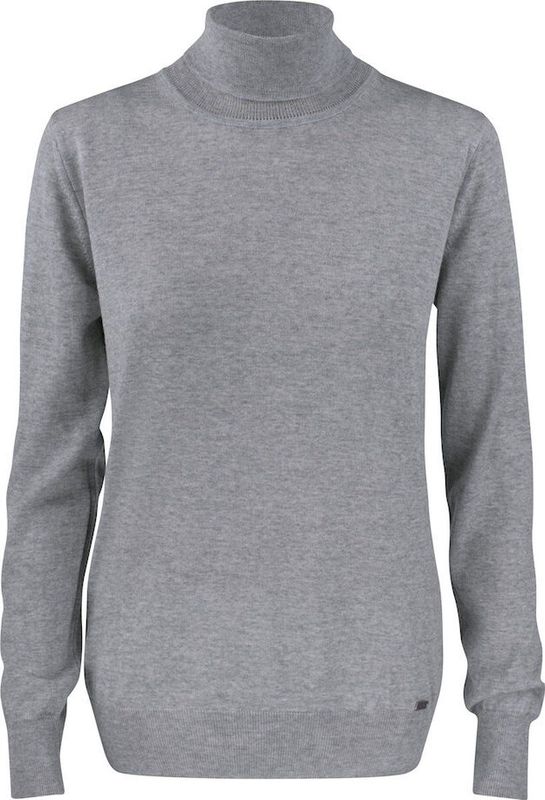 Cutter & Buck Kennewick Turtleneck Dames 355409 - Grijs Melange - M