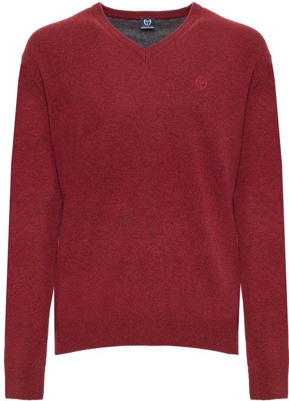 Sergio Tacchini - 21105--008R-GL - Trui - Heren - V-hals - Lange Mouwen - Effen Kleur