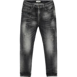 Cars Jeans STAIN Den.Black Used Damage - Heren