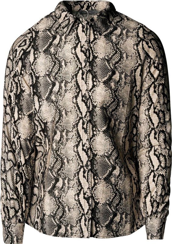 Geisha - Blouse - Slangenprint - Losse Mouwen