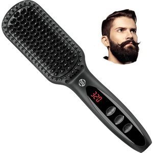 Equivera Baard Stijltang - Baard Styler - Baard Stijlborstel - Baard Stijler - Baardborstel - Baard Borstel - Must Have Voor Mannen