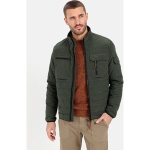 camel active Gewatteerde jack met opstaande kraag - Maat menswear-54 - Groen