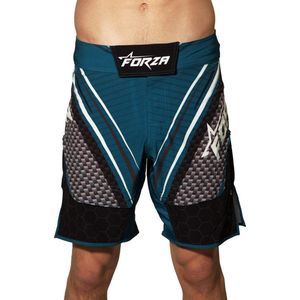 FORZA MMA SHORTS - BLAUW/ZWART