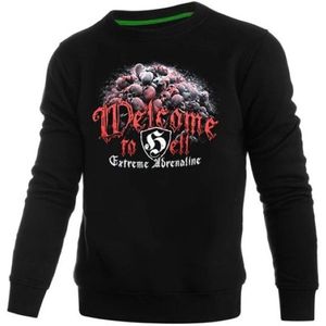 Voetbal Hooligans - Premium Sweater - Extreme Adrenaline - Zwart Maat XXL