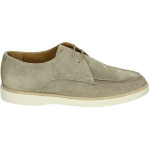Giorgio - HE56405 - Vrije tijdsschoenenHeren veterschoenHeren sneakersCasual - Kleur: Taupe - Maat: 48