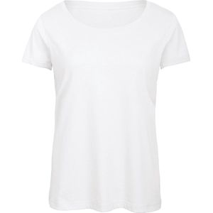 B&C TriBlend T-shirt / Woman CGTW056 - White - XXL