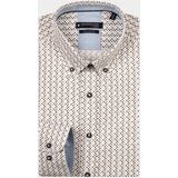 Giordano - 527018/40 - Casual Hemd - Paars - Lange Mouw