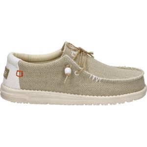 Hey Dude Wally Braided instappers wit - Maat 40