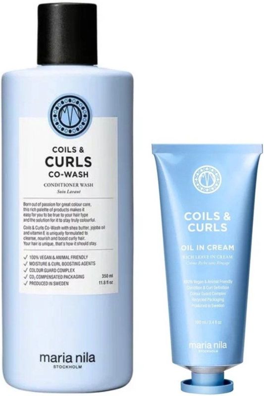 Maria Nila - Coils & Curls - Leave-In Set - 350+100ml