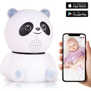 Little Immi - Babyfoon met camera en app - 1080HD - Video opname & Audio optie - Baby monitor met bewegingsdetectie