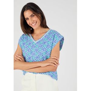 Damart - Mouwloze Climatyl top - Dames - Blauw - XS