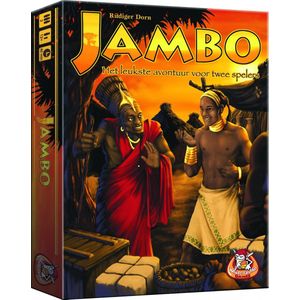 White Goblin Games Jambo kaartspel - Nederlands, 2 spelers, 45 minuten, Vanaf 12 jaar