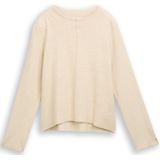 Tom Tailor Cropped gebreide trui met opstaande kraag