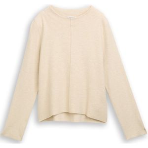 Tom Tailor Cropped gebreide trui met opstaande kraag