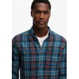 Superdry Overhemd Lumberjack Navy heren
