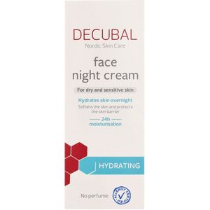 Decubal - Hydrating Face Night Cream - 50 ml - Gezichtscrème