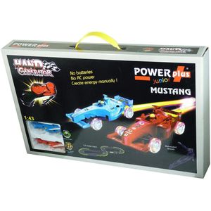 POWERplus Mustang Dynamo Racebaan - Energie Door Middel van Dynamo |Duurzaam Educatief Speelgoed