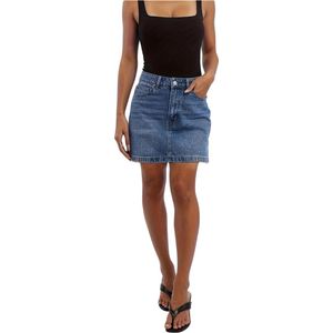 Bovista Spijkerrok - Rok - Jeansrok Dames - Denim - Spijkerjurk - L
