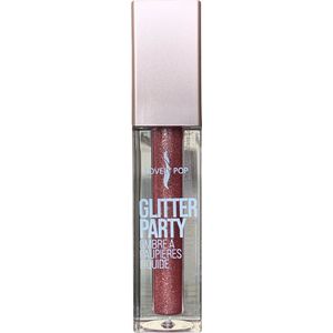 Lovely Pop Cosmetics - Vloeibare Oogschaduw - Metallic - Glanzend - Glitter - Warm Roze - 07 Shooting Star