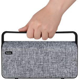 Hoco BS10 Bluetooth Speaker Fabric Grey - Draadoze luidspreker grijs