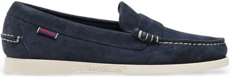 Sebago - Dan - Bootschoenen - Marineblauw - Leer