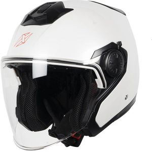 Motor Jet Jethelm URBO 22.06 Witte parel L van MOTOBLOUZ