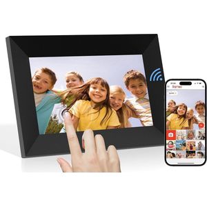 Digitale Fotolijst 7 inch - Touchscreen - Elektrische Fotokader - HD & 16GB - Automatische Rotatie - met Frameo App - Moederdag Cadeautje