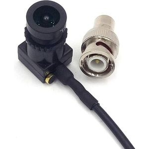 Spy Camera 1080P 2MP HD AHD Mini Gat Camera - Verborgen Starlight 28mm Lens 140 Graden - DC 12V 1A