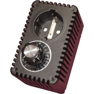 VH - Plug-in Dimmer - 1000W Max - Fase Aansnijding - Geschikt voor Tapijtverwarming en Elektrische Verwarmingselementen