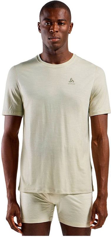Odlo - Natural Merino 160 - T-shirt - Zwart - 100% Scheerwol