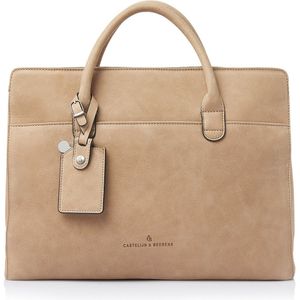 Castelijn & Beerens - Carisma Laptoptas 15,6 RFID | beige -