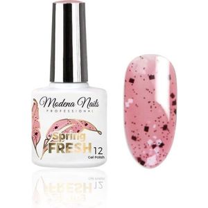 Modena Nails UV/LED Gellak – Spring Fresh #12 - Roze - Glanzend - Gel nagellak - Gel nagellak