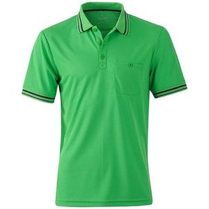 James and Nicholson Herenpolo shirt (Groen/koolstof Grijs)