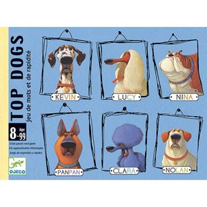 Djeco kaartspel - woordspel Top Dogs +8jr