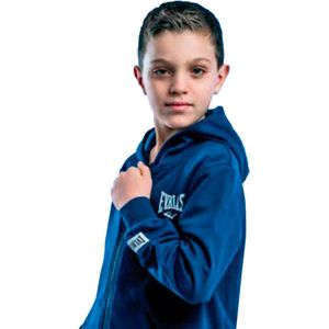 Everlast - LFS FW Basic - Sweatshirt - Blauw - Volledige Ritssluiting