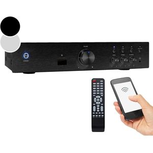 Audio Versterker - Zwart - Stereo Versterker - Amplifier - Complete Set