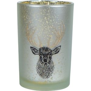 Mars & More - Windlicht 'Hert Gewei' (Large, 18cm)