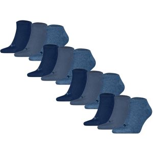 Puma - Sneakersokken - Effen - 12-pack