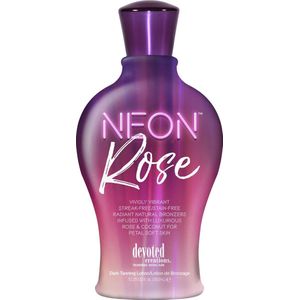 Devoted Creations Neon Rose fles - Zonnebankcrème- 362 ml