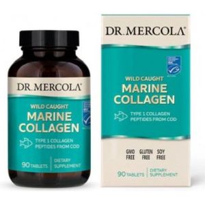 Dr. Mercola Marine Collagen - Viscollageen - 90 tabletten