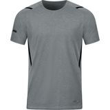 Jako - T-shirt Challenge - Herenshirt Grijs-XL