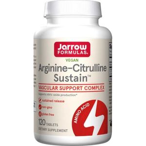 Arginine-Citrulline Sustain 120 tabletten | Jarrow Formulas