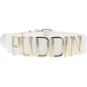 Puddin choker Harley Quinn wit/goud - Cosplay - Zac's Alter Ego